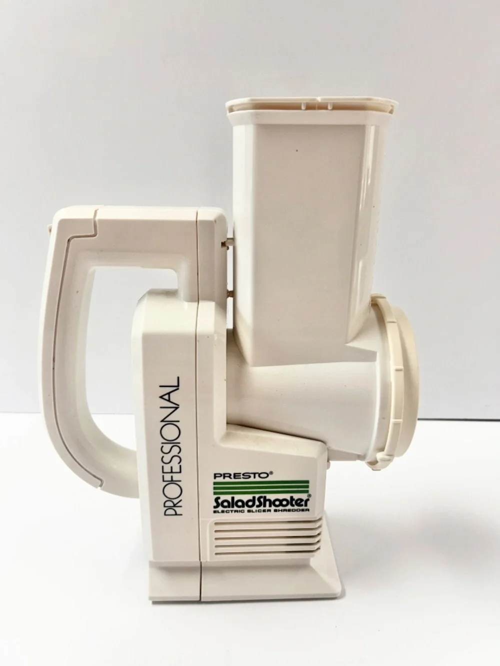 Vtg Presto Professional Salad Shooter Electric Slicer Shredder 0297001 Complete